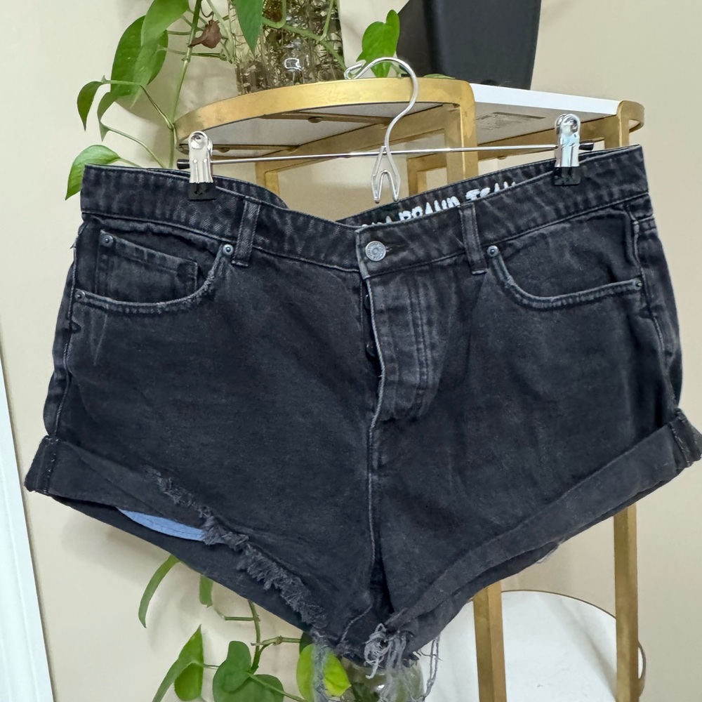 Volcom Black Jean Shorts for Women